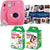 Fujifilm Instax Mini 9 Instant Camera (Flamingo Pink) with Fujifilm 2x10 Instax Film Pack