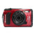 OM SYSTEM Tough TG-7 Digital Camera (Red) with SanDisk Extreme Pro 128GB SDXC Memory Card