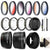 58mm Color Filters with Accessory Kit for Canon Rebel T3i, T4, T4i, T5i, T6,T6s and T6i
