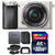 Sony Alpha A6000 Mirrorless Digital Camera Silver with 16-50mm Lens and 32GB Memory Card