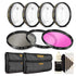 Vivitar 67mm Filter Kit + Macro Kit + 3pc Cleaning Kit for 67mm Lenses Kit for Canon 18-135, Nikon 18-140, and Nikon 18-105 Lenses