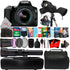 Canon EOS 250D Rebel SL3 24.1MP DSLR Camera + 18-55mm & 650-1300mm Lens Accessory Kit