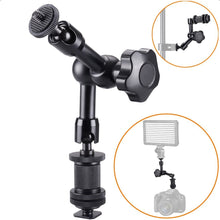 7 Inch Adjustable Articulating Friction Magic Arm for  DSLR Camera Rig, LCD Monitor, DV Monitor, LED Lights, Flash Lights, Microphones, Smart Phone and More