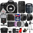 Canon EOS 90D 32.5MP DSLR Camera with 18-55mm and Canon 75-300mm Lens + 32GB Accessory Kit