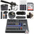 Zoom LiveTrak L-8 Portable Podcast 8-Track Digital Mixer and Multitrack Recorder + Shotgun Microphone Top Accessories