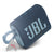 JBL Go 3 Portable Waterproof Wireless IP67 Dustproof Outdoor Bluetooth Speaker (Blue) with Soft Pouch Bag