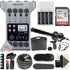 Zoom PodTrak P4 Multitrack Podcast Recorder + Shotgun Microphone Kit + Accessories