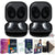 Two Samsung Galaxy Buds Live Noise-Canceling Wireless Headphones Black with Software Kit