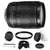 Canon EF-S 18-135mm f/3.5-5.6 IS NANO USM Lens with Accessory Kit For Canon DSLR Cameras