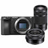 Sony Alpha a6500 Mirrorless 24.2MP Digital Camera with 16-50 and 55-210mm Lenses