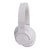 REFURBISHED JBL Tune 760NC Headphones White with JBL Clip 4 Portable Speaker Blue
