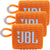 3 Units JBL Go 3 Portable Waterproof Wireless Outdoor Bluetooth Speaker Orange