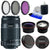 Canon EF-S 55-250mm IS II Canon DSLR SLR Lens w/ 58mm Lens attachments & More