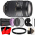 Tamron Zoom Telephoto AF 70-300mm f/4-5.6 Di LD Macro Autofocus Lens with Accessories for Canon EOS Rebel Cameras