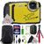 Fujifilm Finepix XP140 16.4MP Waterproof Shockproof Digital Camera Yellow + Top Accessory Kit