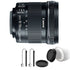 Canon EF-S 10-18mm f/4.5-5.6 IS STM Lens with Accessory Bundle For Canon DSLR Cameras