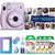 FUJIFILM INSTAX Mini 11 Instant Film Camera Lilac Purple with 3x 2x10 Mini Film