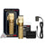 BaByliss PRO FX870G Cordless Lithium-Ion Adjustable Clipper Gold with Replacement Blade Kit