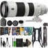 Sony FE 200-600mm f/5.6-6.3 G OSS Lens + Software Bundle + 62" Tripod Accessory Kit