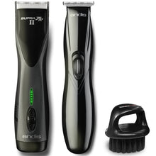 Andis Supra ZR II Cordless CeramicEdge Blade Clipper + Slimline Pro T-Blade Trimmer Kit #32475