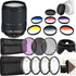 Nikon AF-S DX NIKKOR 18-140mm f/3.5-5.6G ED VR Lens with Accessories For Nikon D5300 , D5500 , D7100 and D7199
