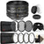 Nikon AF NIKKOR 50mm f/1.8D Lens for Nikon DSLR Cameras with Accessory Bundle