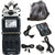 Zoom H5 4-Input / 4-Track Portable Handy Digital Recorder + ZOOM H5 Accessory Pack Microphone Windscreen Remote Control