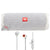 JBL FLIP 5 Portable Waterproof Bluetooth Speaker - White with JBL Tune 110BT Wireless In-Ear Headphones