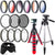 52mm Color Filter Kit with Accessory Kit for Nikon D5500 , D5600 , D7100 and D7199