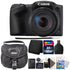 Canon PowerShot SX420 IS 20MP Digital Camera (Black) with 8GB Memory Card