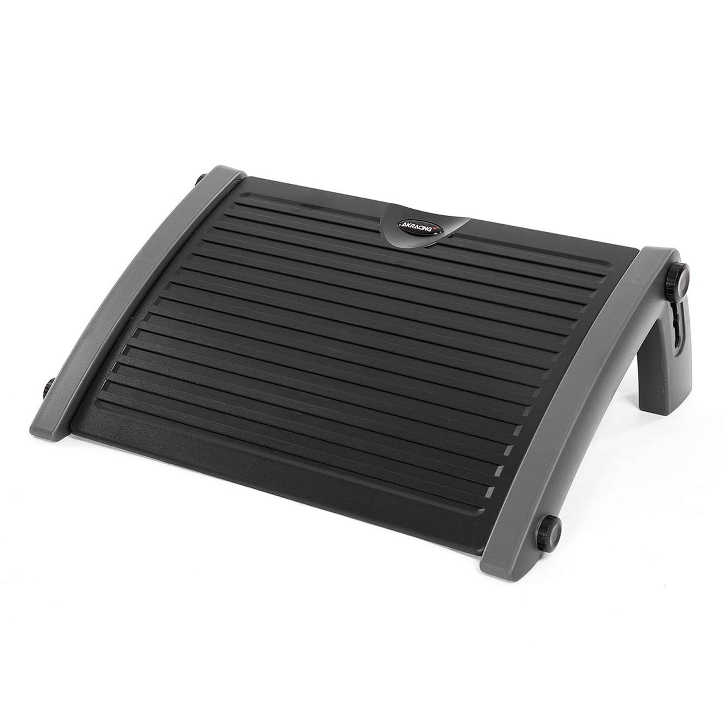 AKRacing Plastic Footrest Grey, Adjustable to Multiple Tilt Angles (AK-FOOTREST-GY-NA)