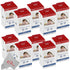 Ten Pack Canon Selphy KP-108IN Color Ink and 4x6 Paper Set 3115B001 for SELPHY Compact Printer  CP1300 CP1200 CP769