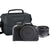 Canon EOS R100 Mirrorless Camera Black with Canon RF-S 18-45mm f/4.5-6.3 IS STM Lens and Canon SLR Gadget Bag