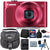 Canon PowerShot SX620 HS 20.2MP Digital Camera (Red) and Accessory Bundle