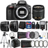 Nikon D3400 24MP DSLR Camera with 18-55mm Lens and 32GB Accessory Bundle