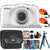 Nikon Coolpix W150 Waterproof Point and Shoot Digital Camera White Kids Fun Bundle