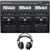 Zoom GCE-3 Guitar Lab Circuit Emulator with Boya BY-HP2 Professional Over-Ear Hi-Fi Monitor Headphones