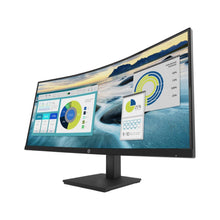 HP 34" 100 Hz VA UWQHD Monitor 5 ms (GTG) 3440 x 1440 (2K) HDMI, DisplayPort, USB-C Built-in Speakers Curved P34hc G4 21Y56AA#ABA