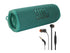 JBL FLIP 6 Wireless Portable Waterproof Speaker - Teal + JBL T110 in Ear Headphones Black