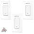 Vivitar Smart Security Wireless Smart Light Switch - 3 Units
