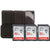 3x SanDisk 32GB Ultra SDHC UHS-I Memory Card with Memory Card Holder