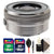Sony SELP1650 16-50mm Power F/3.5-5.6 Zoom PZ E-Mount OSS Lens Kit Silver for Sony A5100, A6000, A6300 and A6499