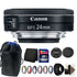 Canon EF-S 24mm f/2.8 STM Lens Bundle for Canon Digital SLR Camera