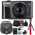 Canon PowerShot SX720 HS 20.3MP Digital Camera 40x Optical Zoom Black with Accessories