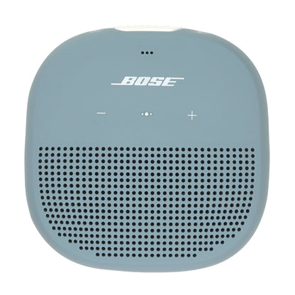 Bose Soundlink Micro Bluetooth Speaker (Stone Blue) with Soft Pouch Bag