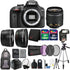 Nikon D3400 24MP DSLR Camera with 18-55mm Lens , TTL Flash and 24GB Accessory Bundle
