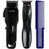 Andis Professional Fade Combo Envy Li Adjustable Blade Clipper and Slimline Li lose Cutting T-Blade Trimmer 75020 with Large Styling Comb