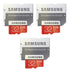 3 Packs Samsung 32GB EVO Plus UHS-I microSDHC Memory Card with SD Adapter