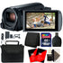 Canon VIXIA HF R800 HD Camera Camcorder Black with Accessory Bundle