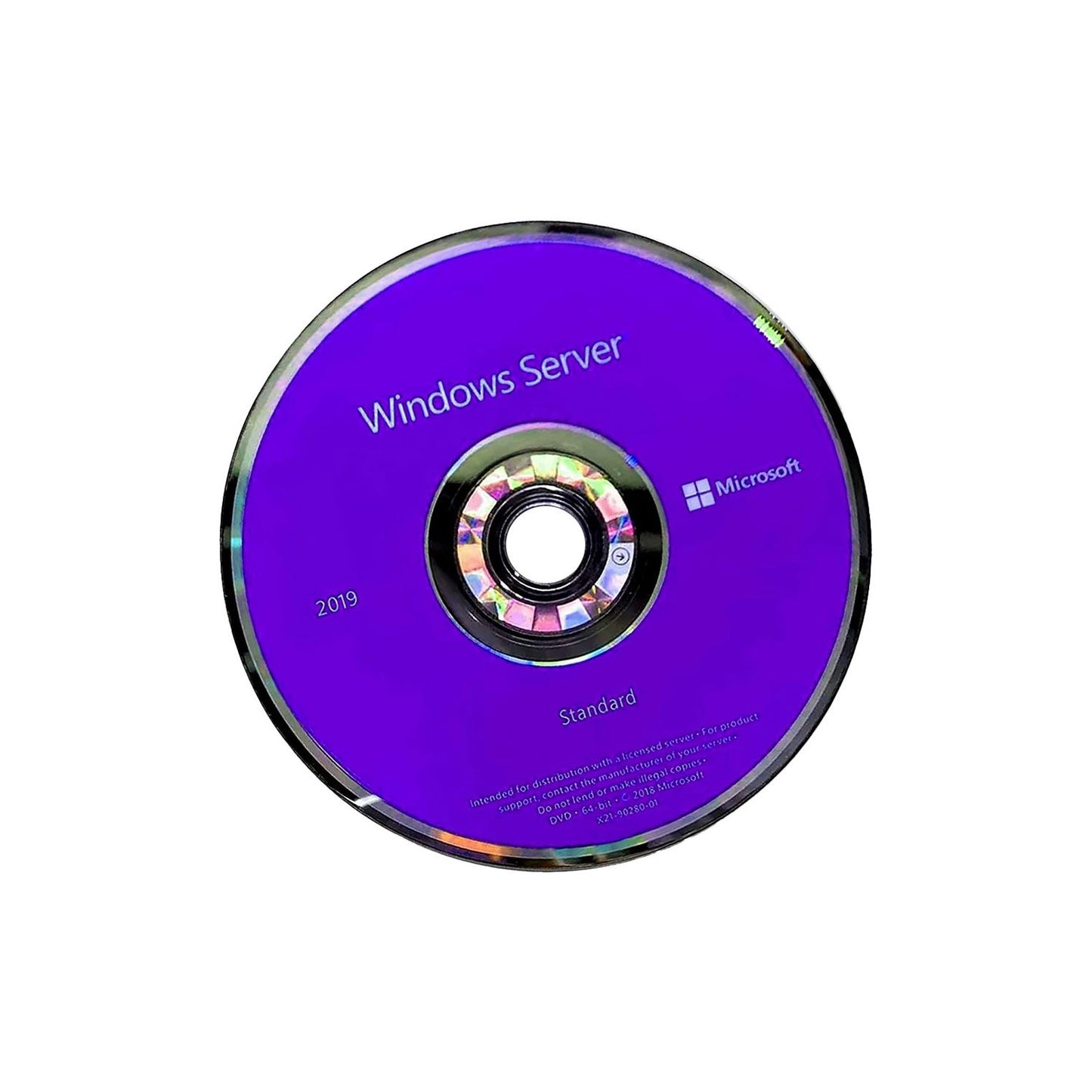 Windows Server Standard 2019 - Base License (16-Core, DVD)